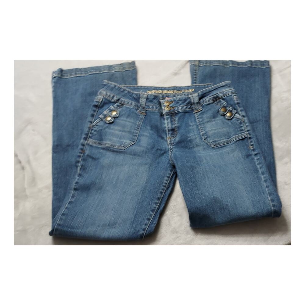 Duckhead Vintage Bootcut Button Jeans Juniors Size 13